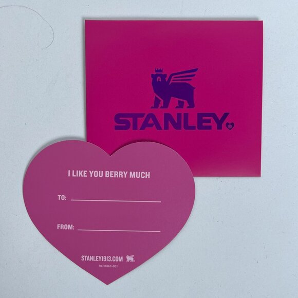 STANLEY Berry Truffle 20 oz Valentine's Day Tumbler NEW Limited Edition SOLD OUT - Picture 13 of 15